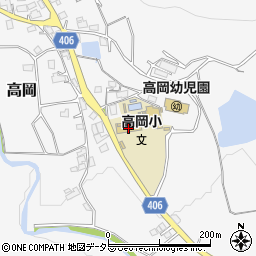 福崎町立高岡小学校周辺の地図