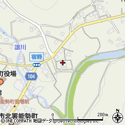大阪府豊能郡能勢町宿野207周辺の地図