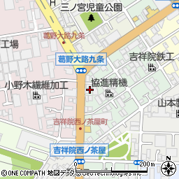 京都府京都市南区吉祥院池ノ内町周辺の地図