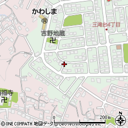 三重県四日市市三滝台4丁目周辺の地図