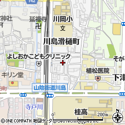 京都府京都市西京区川島滑樋町40-10周辺の地図