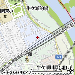 京都府京都市西京区牛ケ瀬林ノ本町75周辺の地図