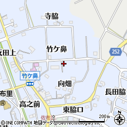 愛知県知多市佐布里竹ケ鼻173周辺の地図