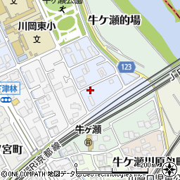 京都府京都市西京区牛ケ瀬林ノ本町58周辺の地図
