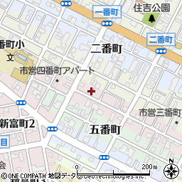 静岡県静岡市葵区四番町11周辺の地図