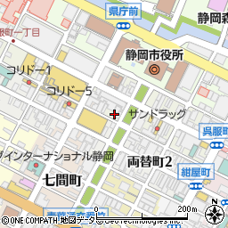 静岡県学校給食めん協組周辺の地図
