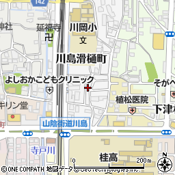 京都府京都市西京区川島滑樋町40-12周辺の地図