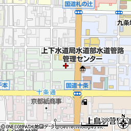 京都車検センター　車検専用周辺の地図