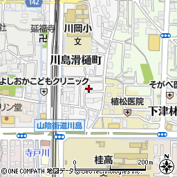 京都府京都市西京区川島滑樋町36-7周辺の地図