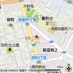 業務スーパー静岡田町店周辺の地図