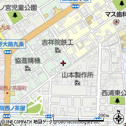 京都府京都市南区吉祥院池ノ内町59周辺の地図