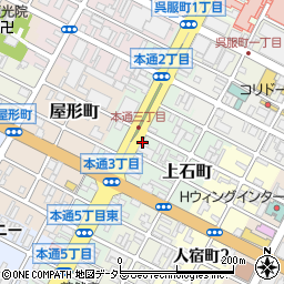 ニッポンレンタカー静岡本通営業所周辺の地図