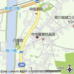 島根県江津市敬川町1738周辺の地図