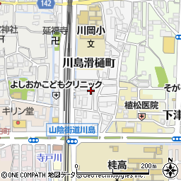 京都府京都市西京区川島滑樋町40-16周辺の地図
