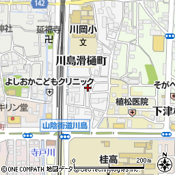 京都府京都市西京区川島滑樋町40周辺の地図
