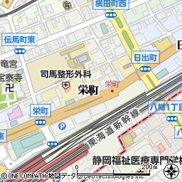 日本総合サービス株式会社静岡支店周辺の地図