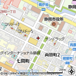 静岡大衆酒場 福ミミ（ふくみみ）周辺の地図