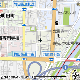 京都府京都市南区東九条柳下町28周辺の地図
