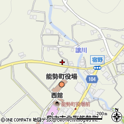 大阪府豊能郡能勢町宿野80周辺の地図