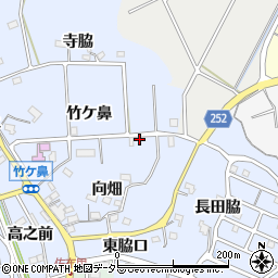 愛知県知多市佐布里竹ケ鼻171周辺の地図