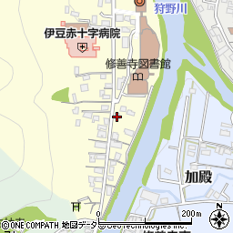 静岡県伊豆市小立野160周辺の地図