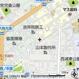 京都府京都市南区吉祥院池ノ内町61周辺の地図