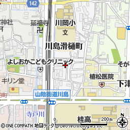 京都府京都市西京区川島滑樋町40-15周辺の地図