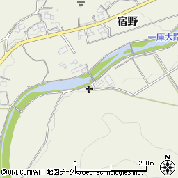 大阪府豊能郡能勢町宿野1942周辺の地図