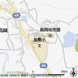 兵庫県神崎郡福崎町高岡1953周辺の地図
