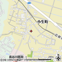 三重県四日市市小生町348周辺の地図