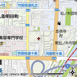 京都府京都市南区東九条柳下町30周辺の地図