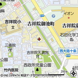 京都府京都市南区吉祥院船戸町25周辺の地図