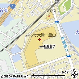 ＯＲＩＨＩＣＡフォレオ大津一里山店周辺の地図