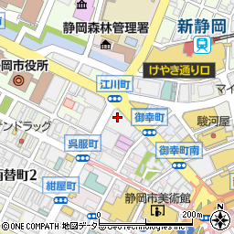 株式会社ＮＴＴファシリティーズ静岡支店周辺の地図