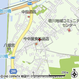 島根県江津市敬川町1738-6周辺の地図