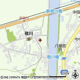 島根県江津市敬川町1112周辺の地図