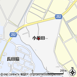 愛知県知多市八幡（小原田）周辺の地図