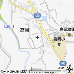 兵庫県神崎郡福崎町高岡1883周辺の地図