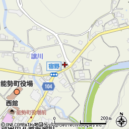 大阪府豊能郡能勢町宿野154周辺の地図