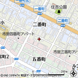 やすもと酒店周辺の地図