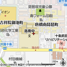 京都府京都市南区吉祥院落合町31周辺の地図