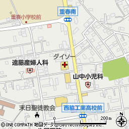 ダイソー西脇野村店周辺の地図