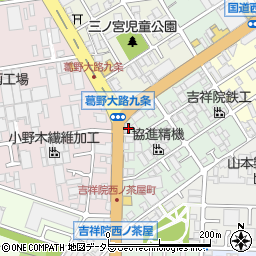 京都府京都市南区吉祥院池ノ内町1周辺の地図