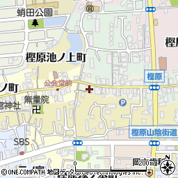 京都府京都市西京区樫原宇治井西町周辺の地図