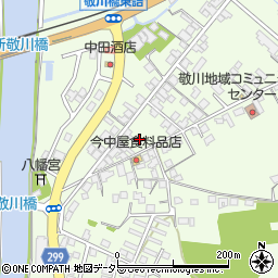 島根県江津市敬川町1738-1周辺の地図