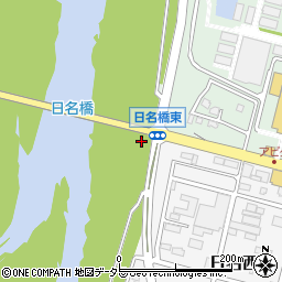 愛知県岡崎市日名西町13周辺の地図