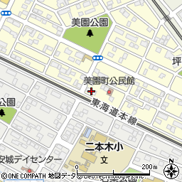 恵比壽大黒周辺の地図