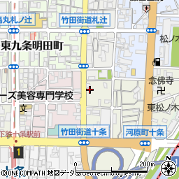 京都府京都市南区東九条柳下町36周辺の地図