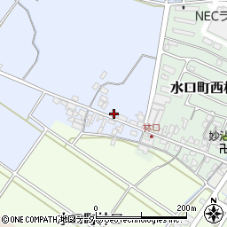 滋賀県甲賀市水口町北脇906周辺の地図