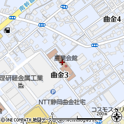 ＪＡ共済連静岡　自動車損調総合課周辺の地図
